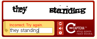 ReCAPTCHA example